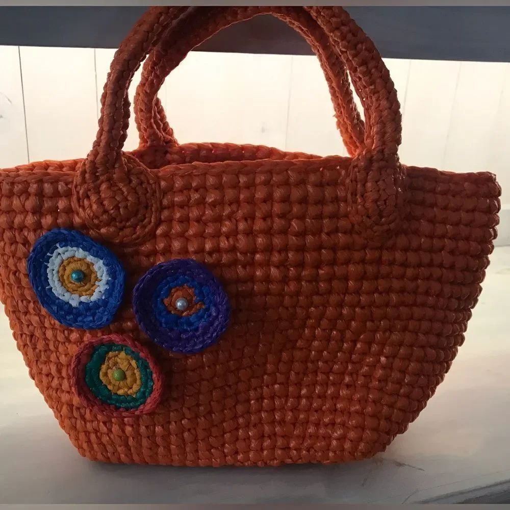 Straw Handbag - Picture 5 of 10